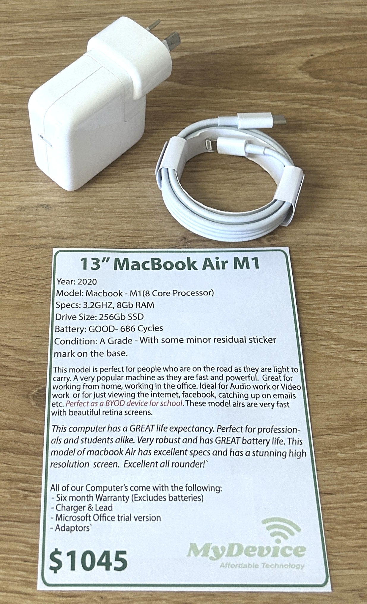 13" MacBook Air M1 2020